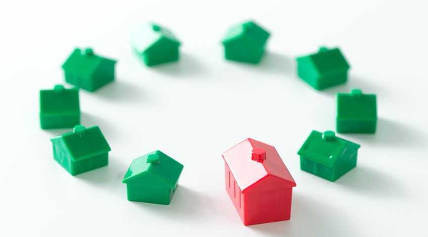 Which society has the best 2 BHK flats in Dasna?