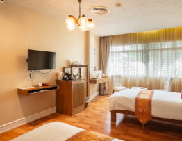 Which society has the best 3 BHK flats in Dasna?