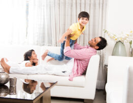 Does a 2 BHK flat provide sufficient space for your family?